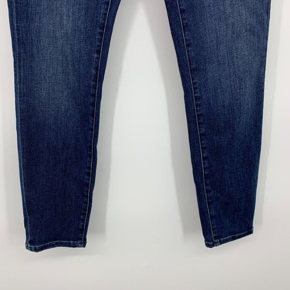 Mavi Jeans Tess High Rise Skinny Blue Denim NWT - Picture 4 of 11